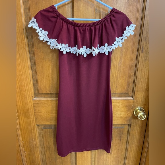 Burgundy Dress - Picture 5 of 7